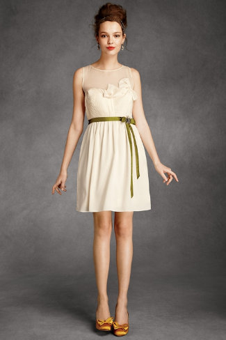 BHLDN - Origami Pleated Dress