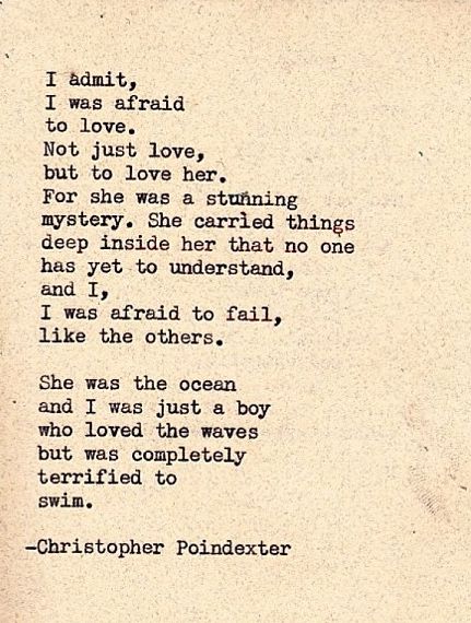 Christopher Poindexter - Terrified To Swim